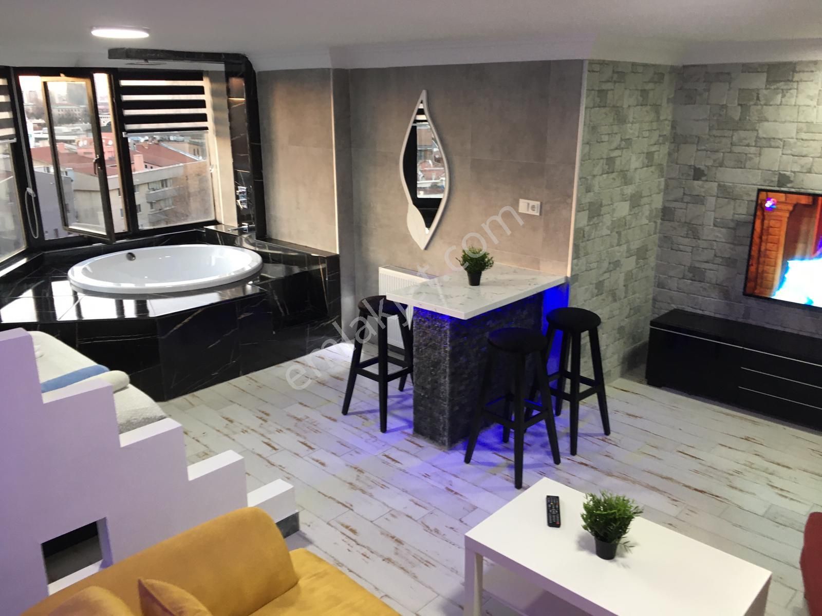 Reco Turızm Çankaya Günlük Kiralık Daireler 7/24 Açık 2 Kişilik Küvetli - Görsel 16