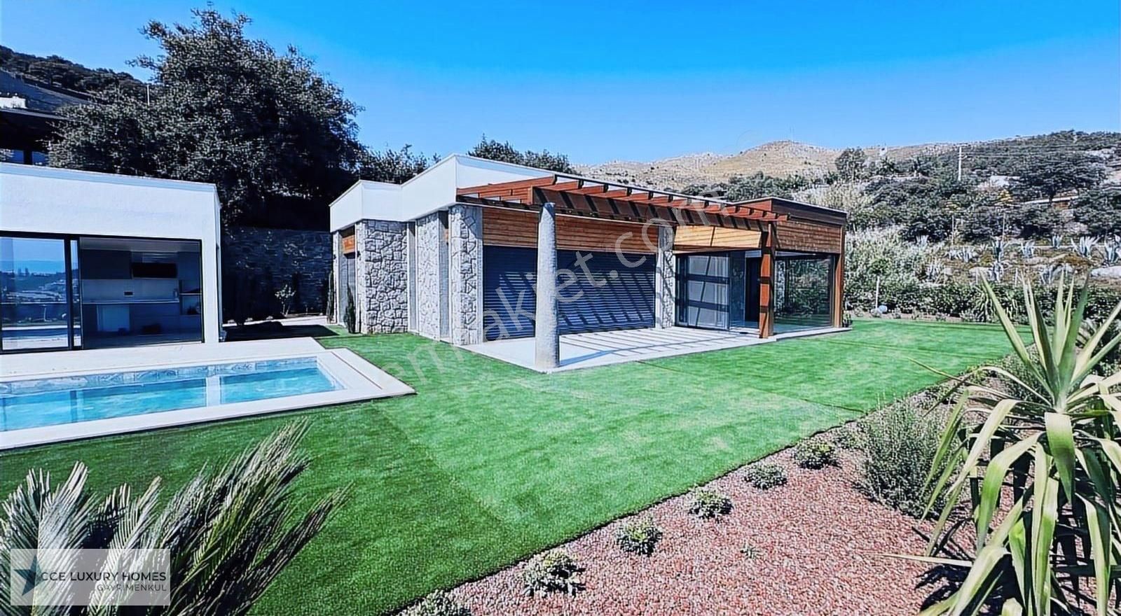 Gümüşlükte Deniz Manzaralı, 1 Dönüm Arsa Üzerinde Site İçi Villa - Görsel 18