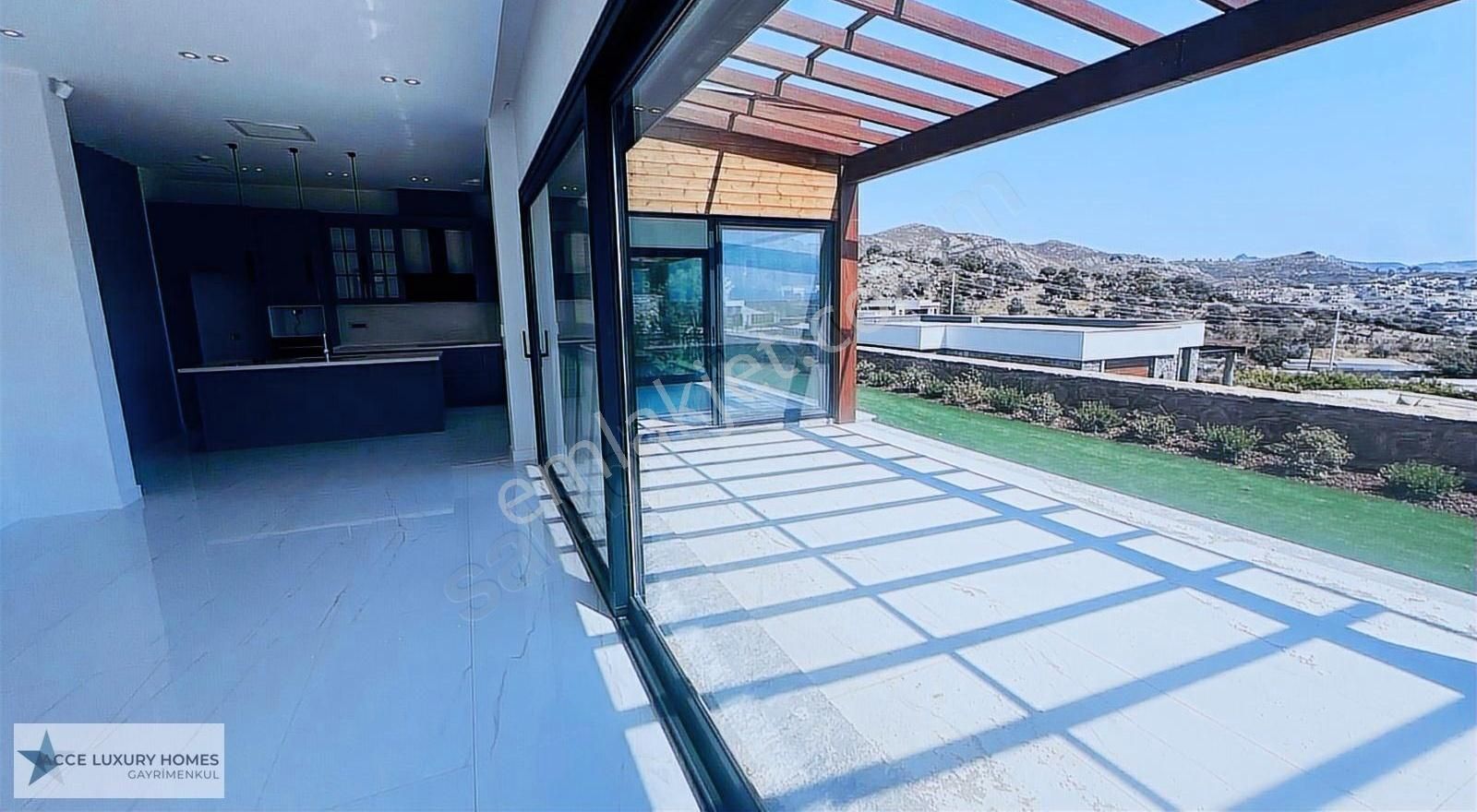 Gümüşlükte Deniz Manzaralı, 1 Dönüm Arsa Üzerinde Site İçi Villa - Görsel 22