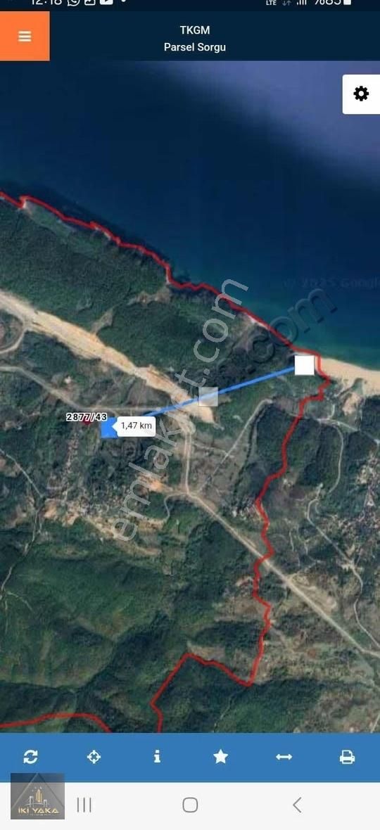 İkiyaka' Dan Şuayipli' De Doğa Ve Deniz Manzaralı Yola Cepheli - Görsel 11