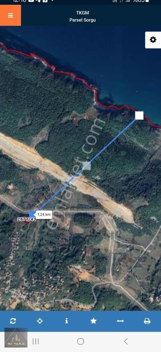 İkiyaka' Dan Şuayipli' De Doğa Ve Deniz Manzaralı Yola Cepheli - Görsel 6