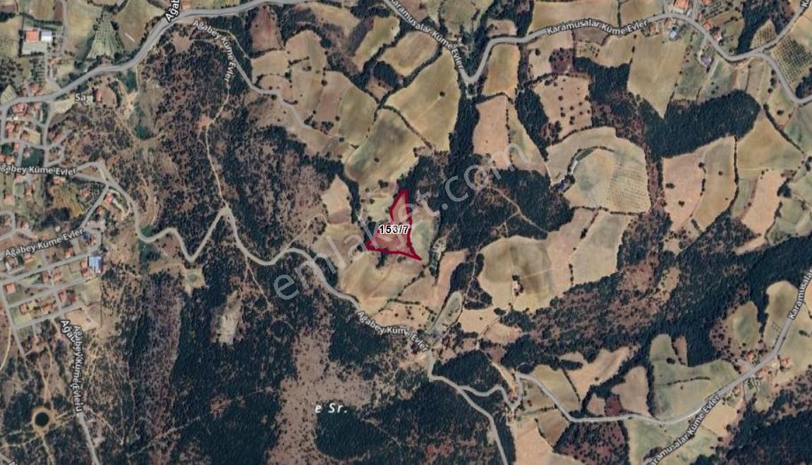 Kd 85.uşak Eşme Ağabey Köyünde 6.400 M² Tarla Satılıktır - Görsel 2