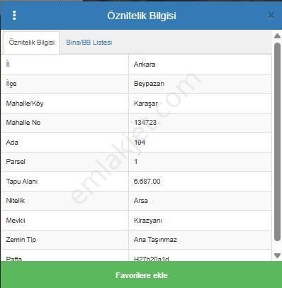 Myra Dan Ankara Beypazarı Nda Göl Manzaralı Fırsat Arsa - Görsel 2