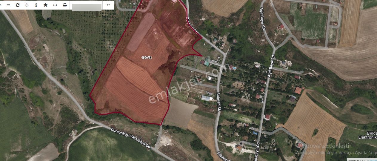 Arnavutköy Dursunköyde Satılık Arsa , 483 M2 Hisseli Caddeye Yakın - Görsel 2