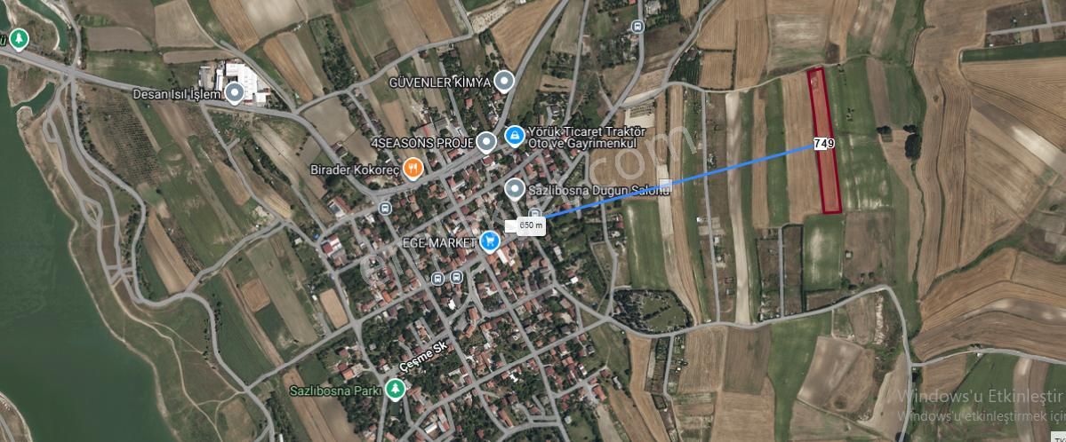 Arnavutköy Sazlıbosna Satılık Arsa , 266 M2 Yolu Var Hisseli Evlerin Yakını - Görsel 2