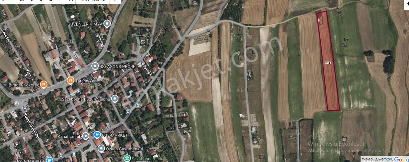 Arnavutköy Sazlıbosna Satılık Arsa , 266 M2 Yolu Var Hisseli Evlerin Yakını - Görsel 8