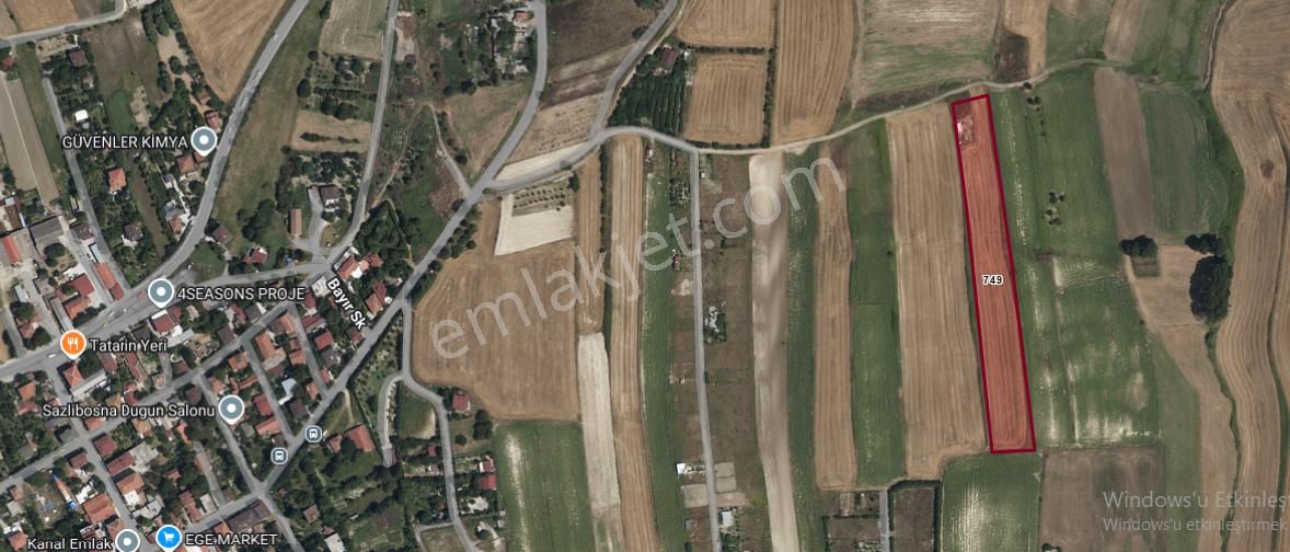 Arnavutköy Sazlıbosna Satılık Arsa , 266 M2 Yolu Var Hisseli Evlerin Yakını - Görsel 5