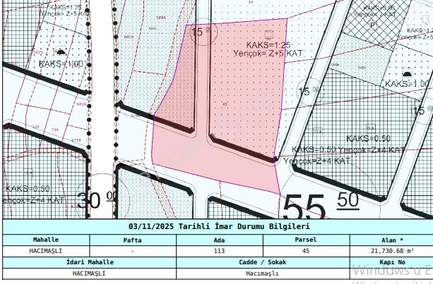 Arnavutköy Hacımaşlı Satılık Tarla , 5,775 M2 Cadde Cephe Müstakil - Görsel 5