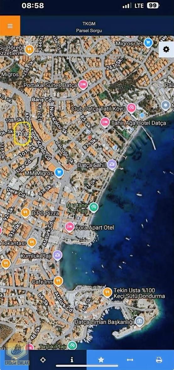 Datça İskele Merkezde Deniz Manzaralı Villa - Görsel 35