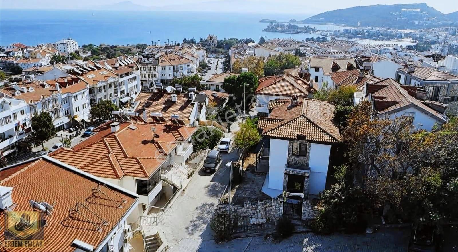 Datça İskele Merkezde Deniz Manzaralı Villa - Görsel 16