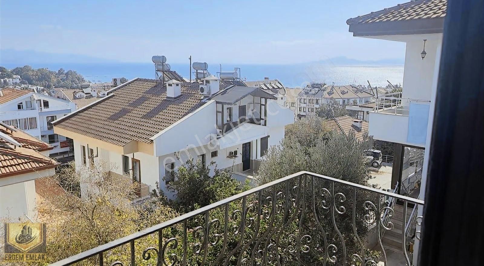 Datça İskele Merkezde Deniz Manzaralı Villa - Görsel 19