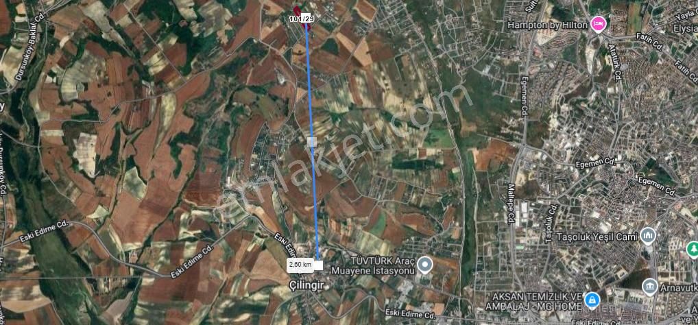 Arnavutköy Çilingirde Satılık Tarla , 9,800 M2 Cadde Cephe Tek Tapu Yolu Var - Görsel 10