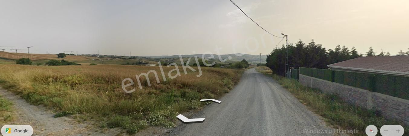Arnavutköy Çilingirde Satılık Tarla , 9,800 M2 Cadde Cephe Tek Tapu Yolu Var - Görsel 14