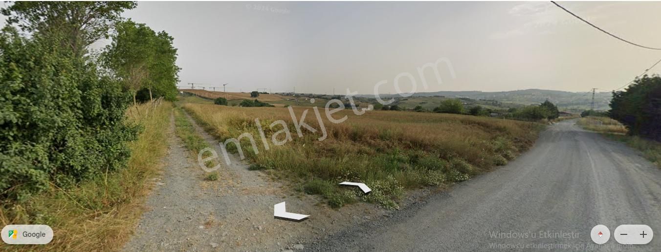 Arnavutköy Çilingirde Satılık Tarla , 9,800 M2 Cadde Cephe Tek Tapu Yolu Var - Görsel 13