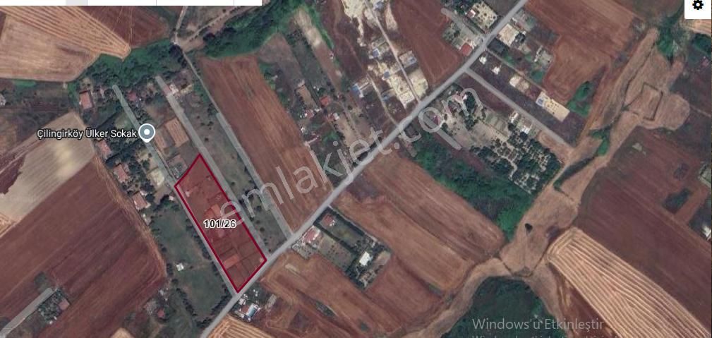 Arnavutköy Çilingirde Satılık Tarla , 9,800 M2 Cadde Cephe Tek Tapu Yolu Var - Görsel 3