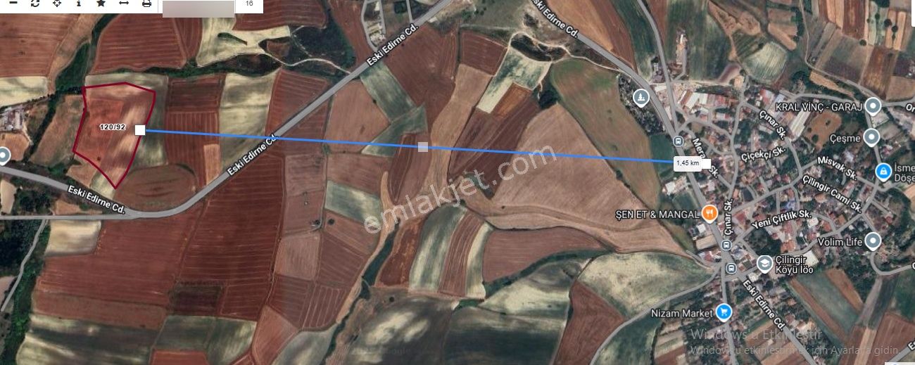 Arnavutköy Çilingirde Satılık Arsa , 2,200 M2 Hisseli İmarlı - Görsel 4