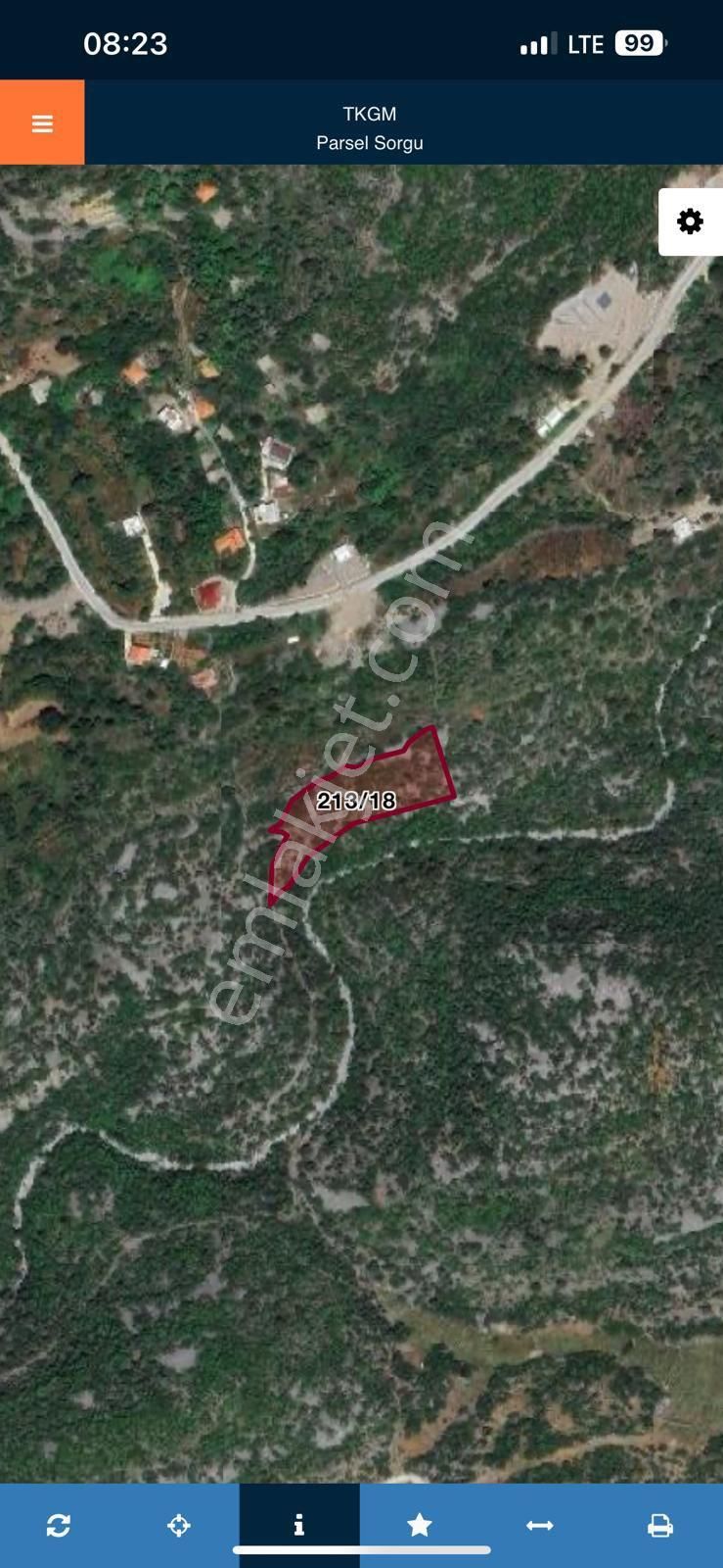 Alanya Gözübüyük Te 3571 M2 Satılık Tarla