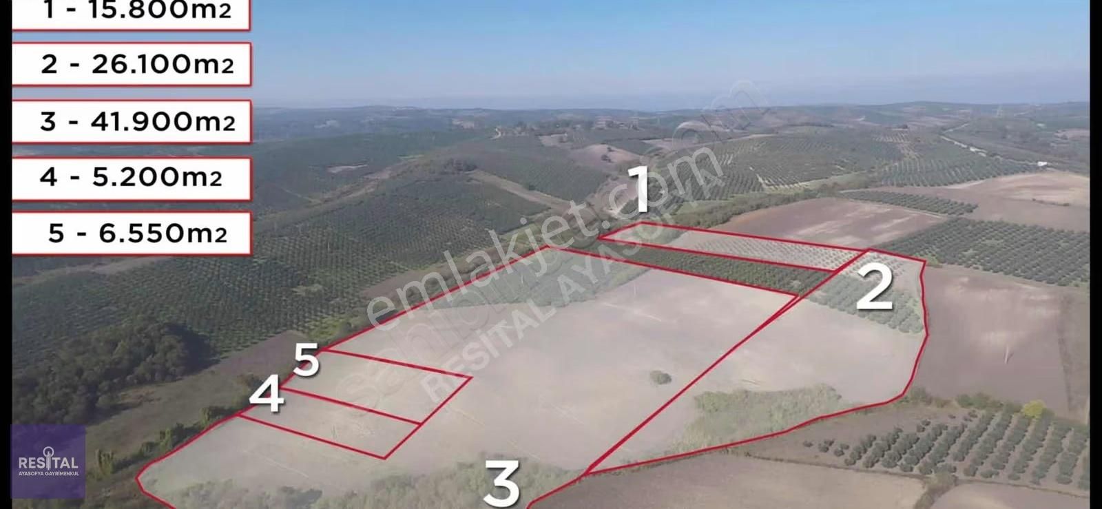 Mudanya Hançerli'de 100 Bin M2 Satılık Tarla 265 Mt Yola Cephe - Görsel 5