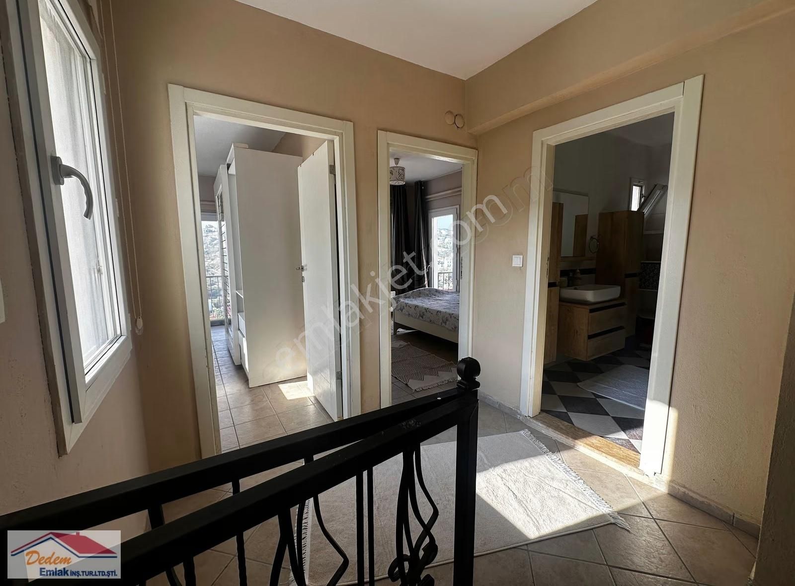 Bodrum Küçükbükte Site İçinde Yıllık Kiralık Eşyalı Dubleks - Görsel 13