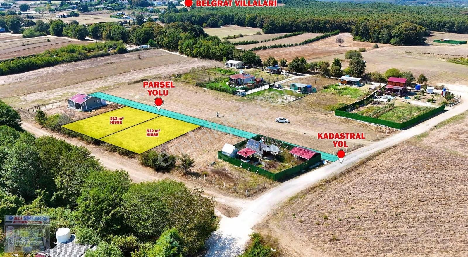 Çatalca Belgrat 512metre Çaplı Muvafakatnameli Çevrili - Görsel 7