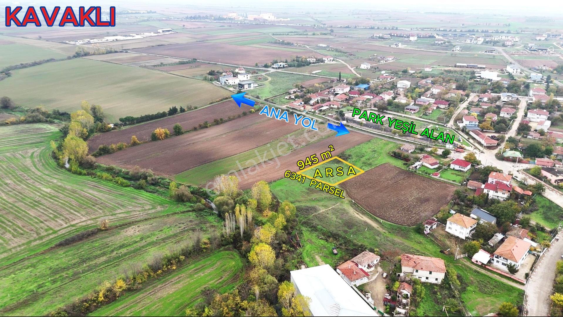 Kırklareli'nin Göz Bebeği Kavaklı'da İmara Hazır 945 M² Arsa - Görsel 6