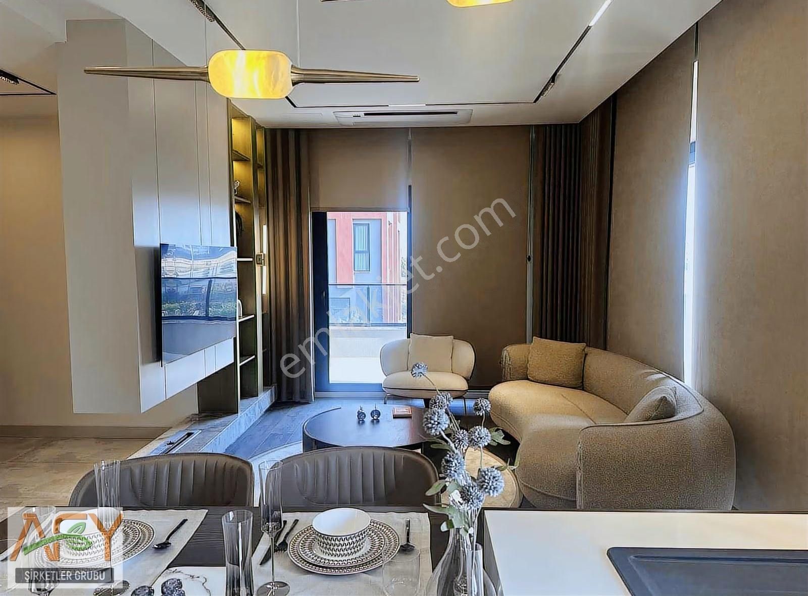 Afy'den 50'yılda Ultra Lüks Sonsuzluk Havuzlu 2+1 - Görsel 14