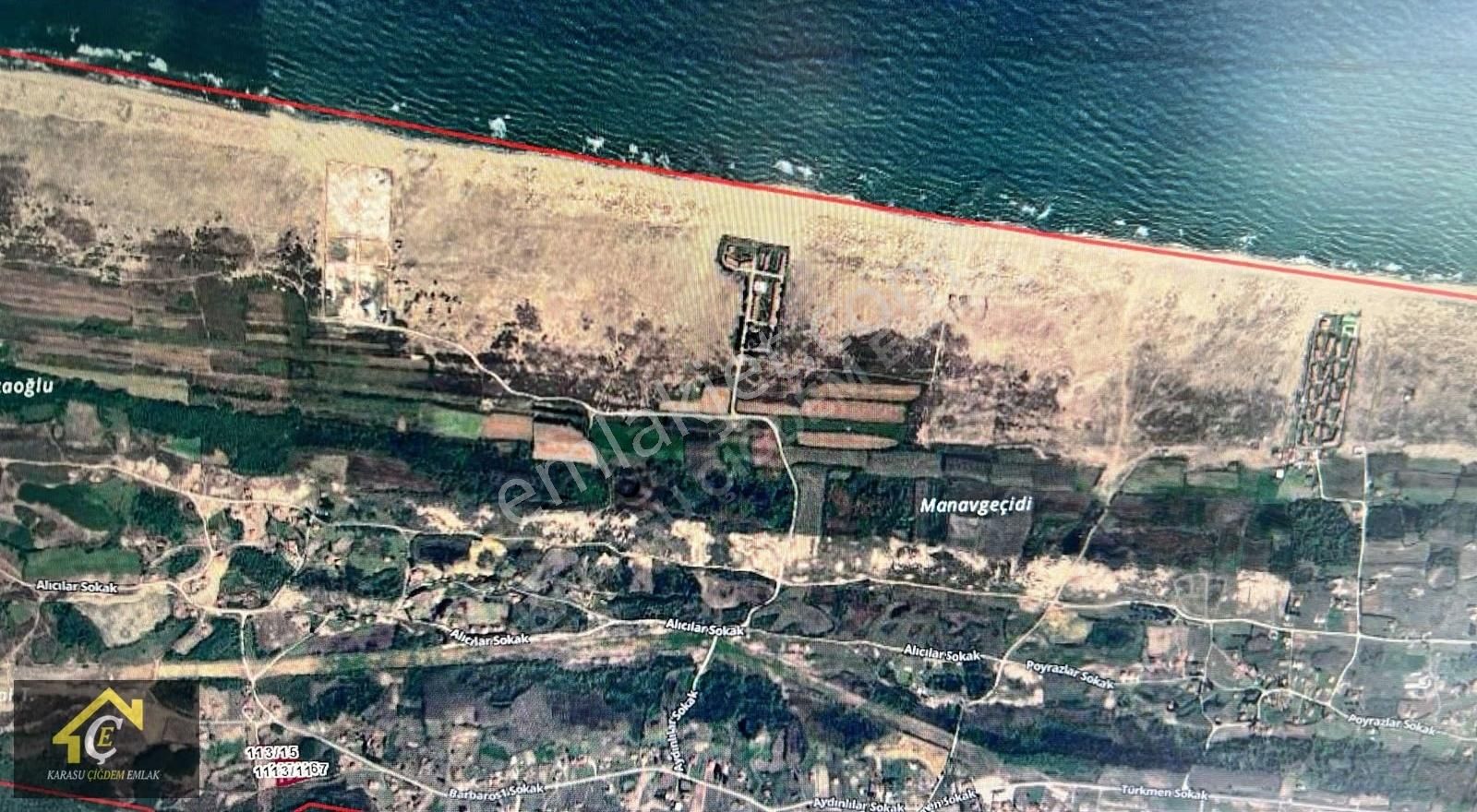 Karasu Çiğdem Emlak İle Hürriyet Köyünde Satılık Tarla... - Görsel 9