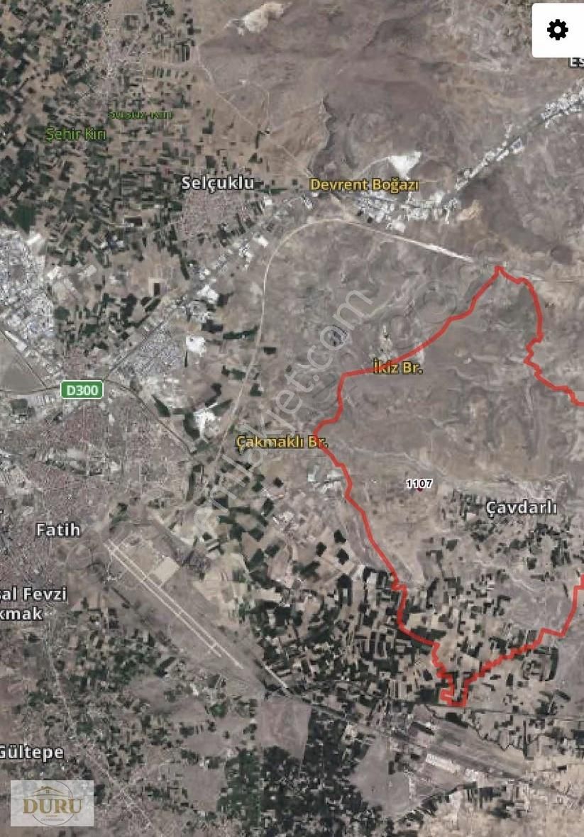 Duru'dan Çavdarlıda Satılık 9900 M2 Yola 50 M Cepheli Yatırımlık - Görsel 9