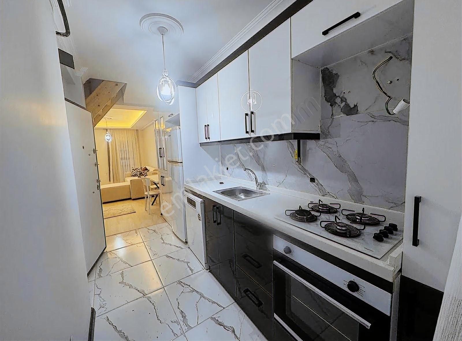 Tema Emlaktan Çınarlı Mah Sıfır 1+1 Eşyalı Dubleks Kiralık Daire - Görsel 4
