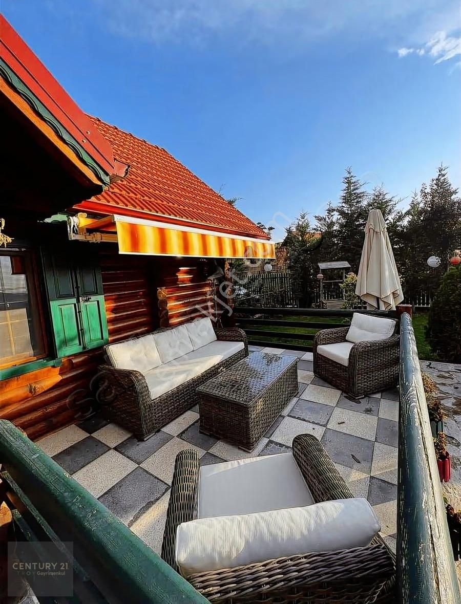 Satılık Özel Tasarım İthal Tomruk Ev - Görsel 11