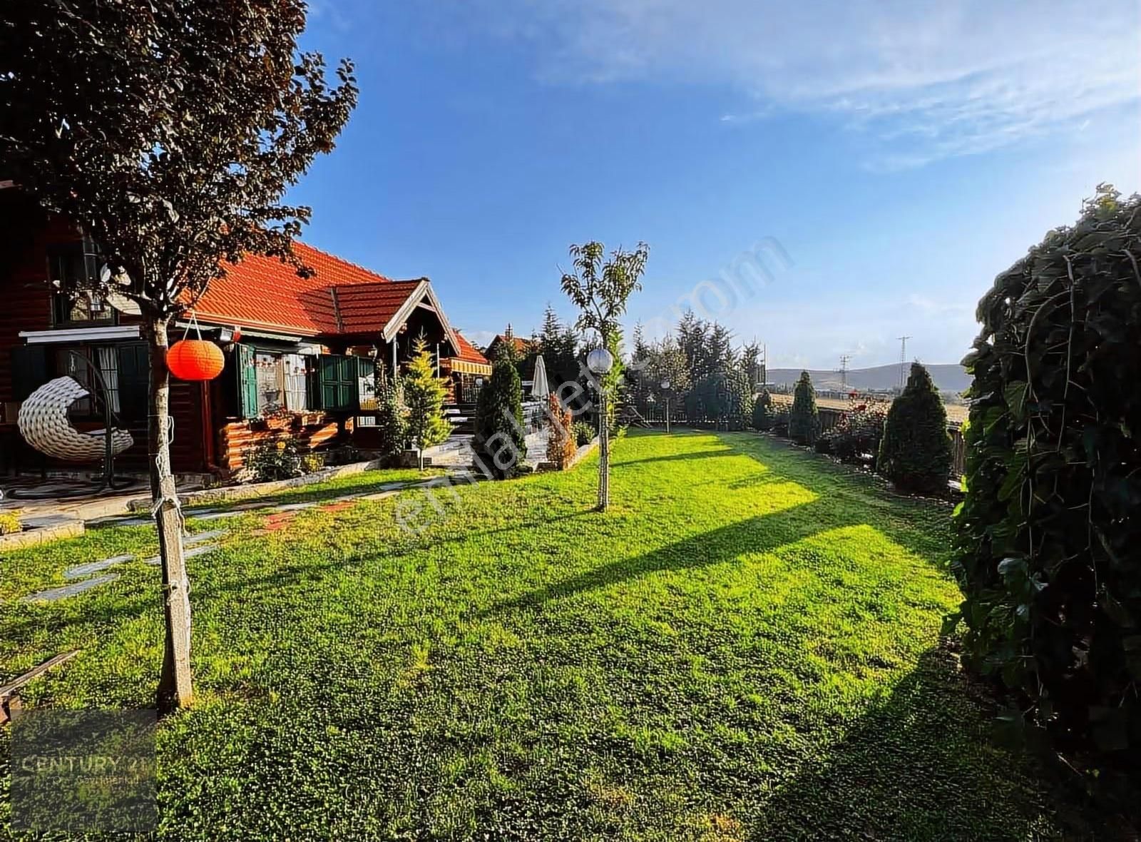 Satılık Özel Tasarım İthal Tomruk Ev - Görsel 25