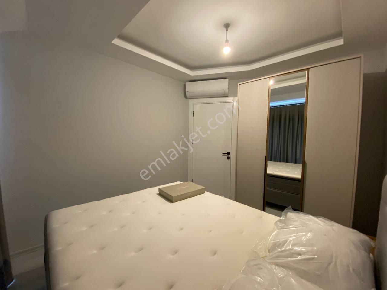Oba'da Aktiviteli Çift Banyo 2+1 Lüx Eşyalı Sıfır Dubleks Daire - Görsel 20