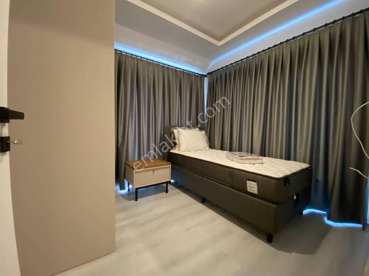 Oba'da Aktiviteli Çift Banyo 2+1 Lüx Eşyalı Sıfır Dubleks Daire - Görsel 13