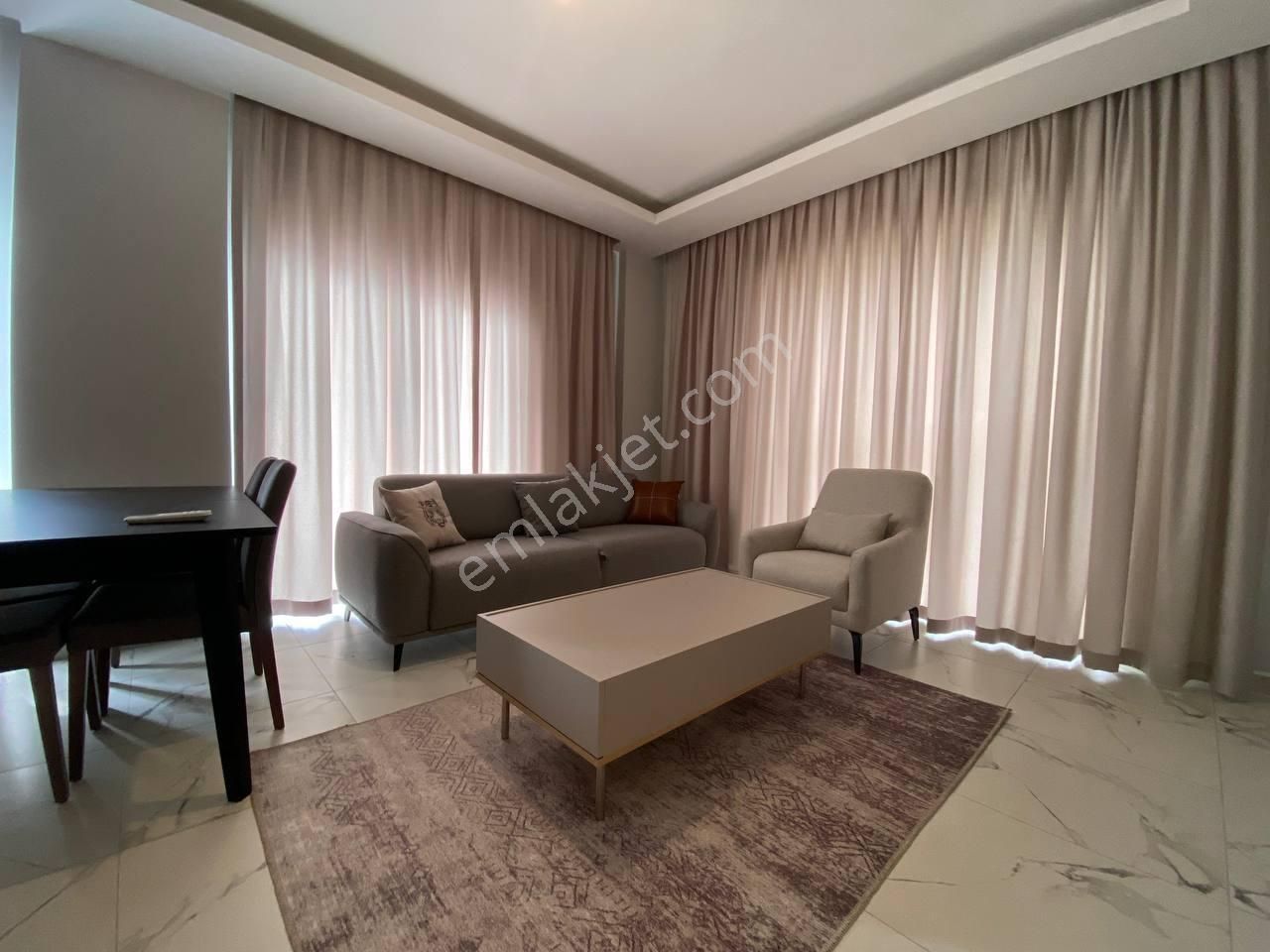 Oba'da Aktiviteli Çift Banyo 2+1 Lüx Eşyalı Sıfır Dubleks Daire - Görsel 4