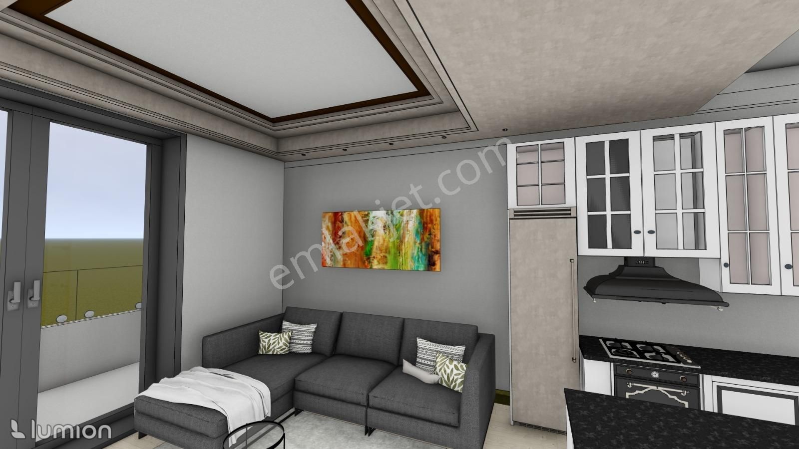 Esenboğa'da 1+1 Ultra Lüks Satılık Daireler İnşaat Başladı - Görsel 31