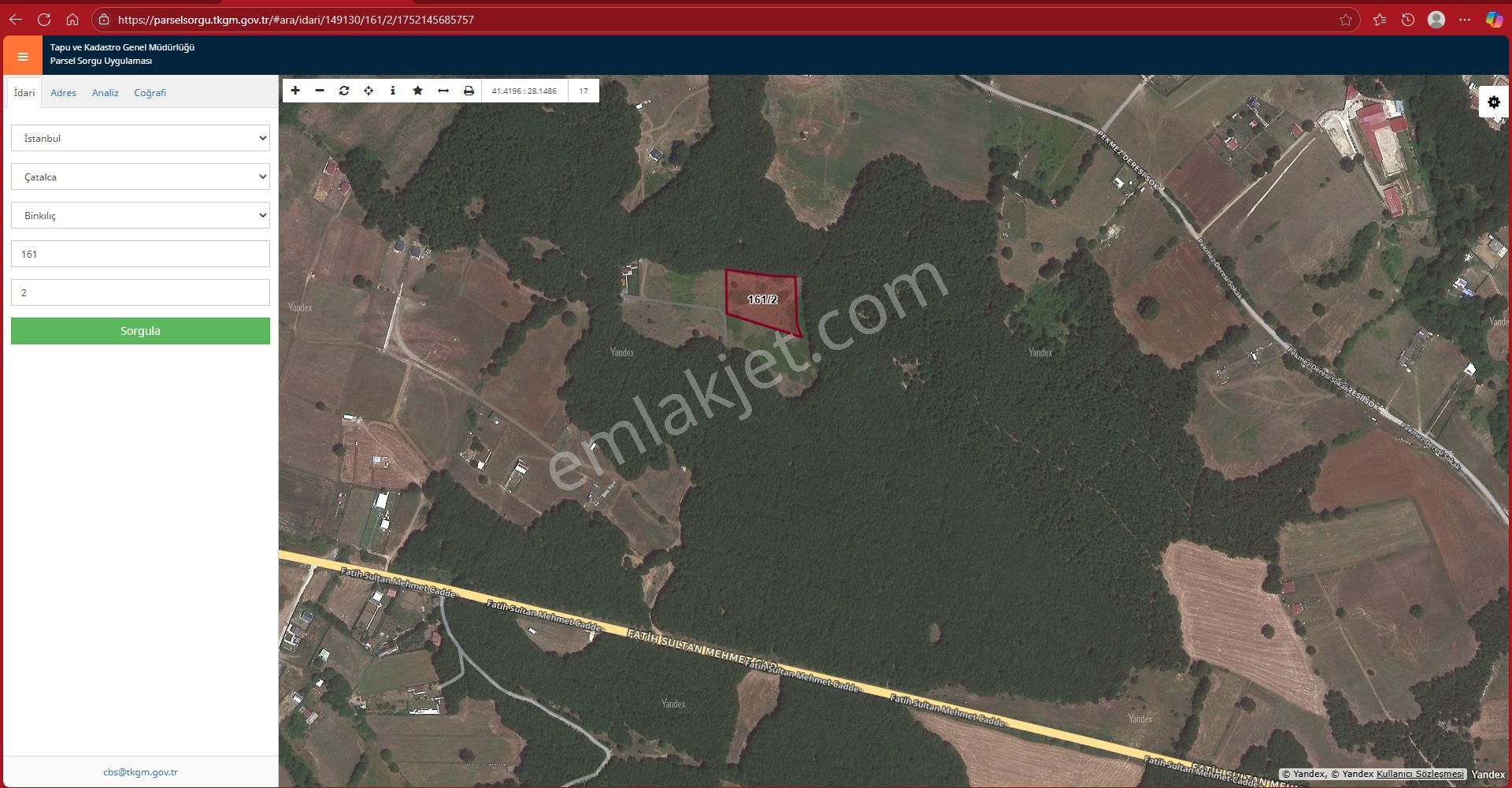 Çatalca Binkılıçta Doğa Manzaralı 4.5 Dönüm Tek Tapu - Görsel 8