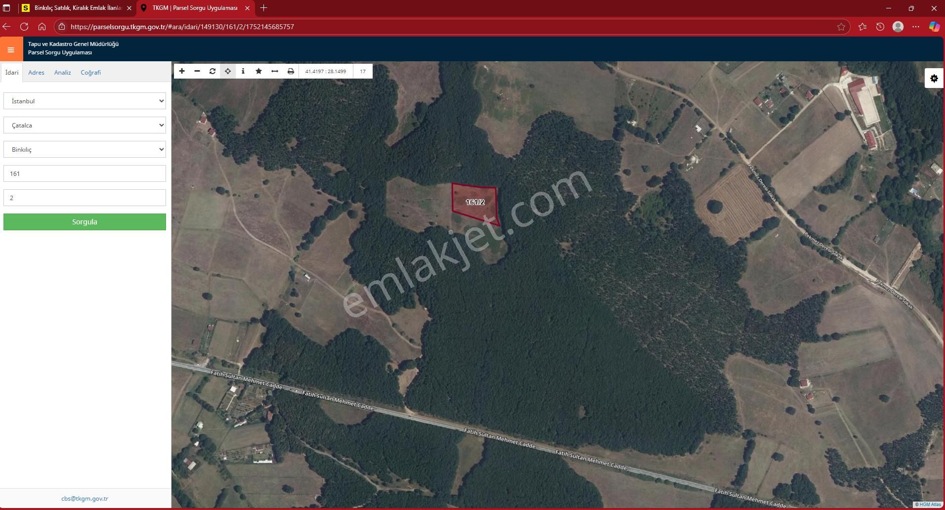 Çatalca Binkılıçta Doğa Manzaralı 4.5 Dönüm Tek Tapu - Görsel 7