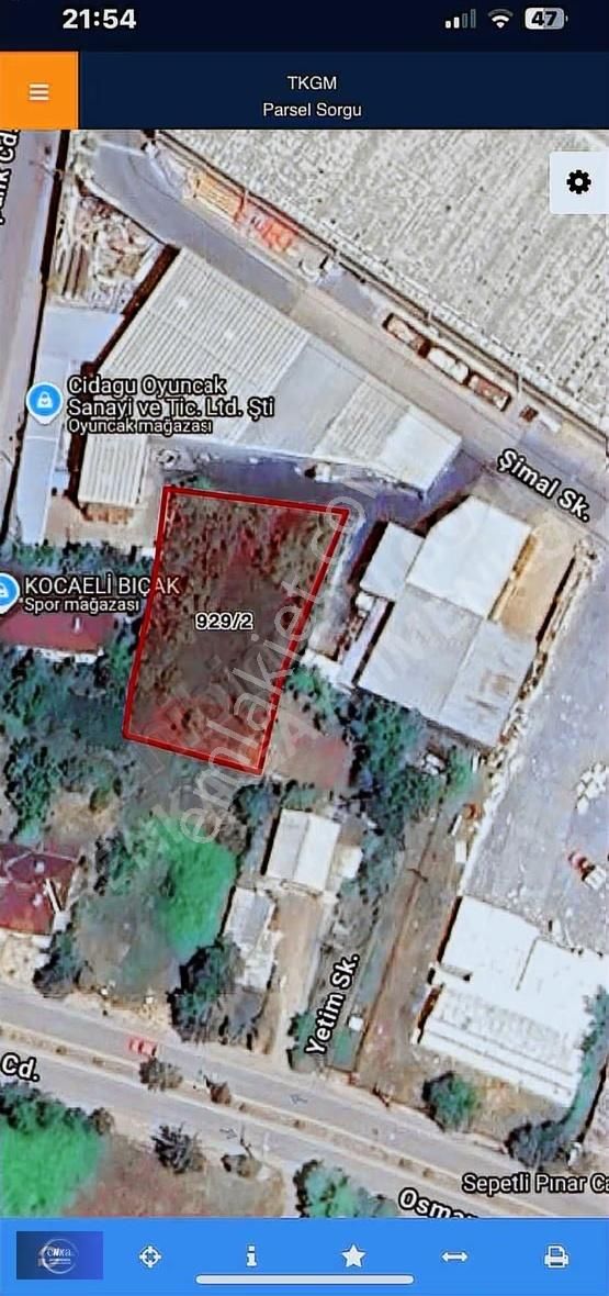 Enka'dan Başiskele Sepetlipınarda Satılık Ticari/sanayi Arsa - Görsel 7