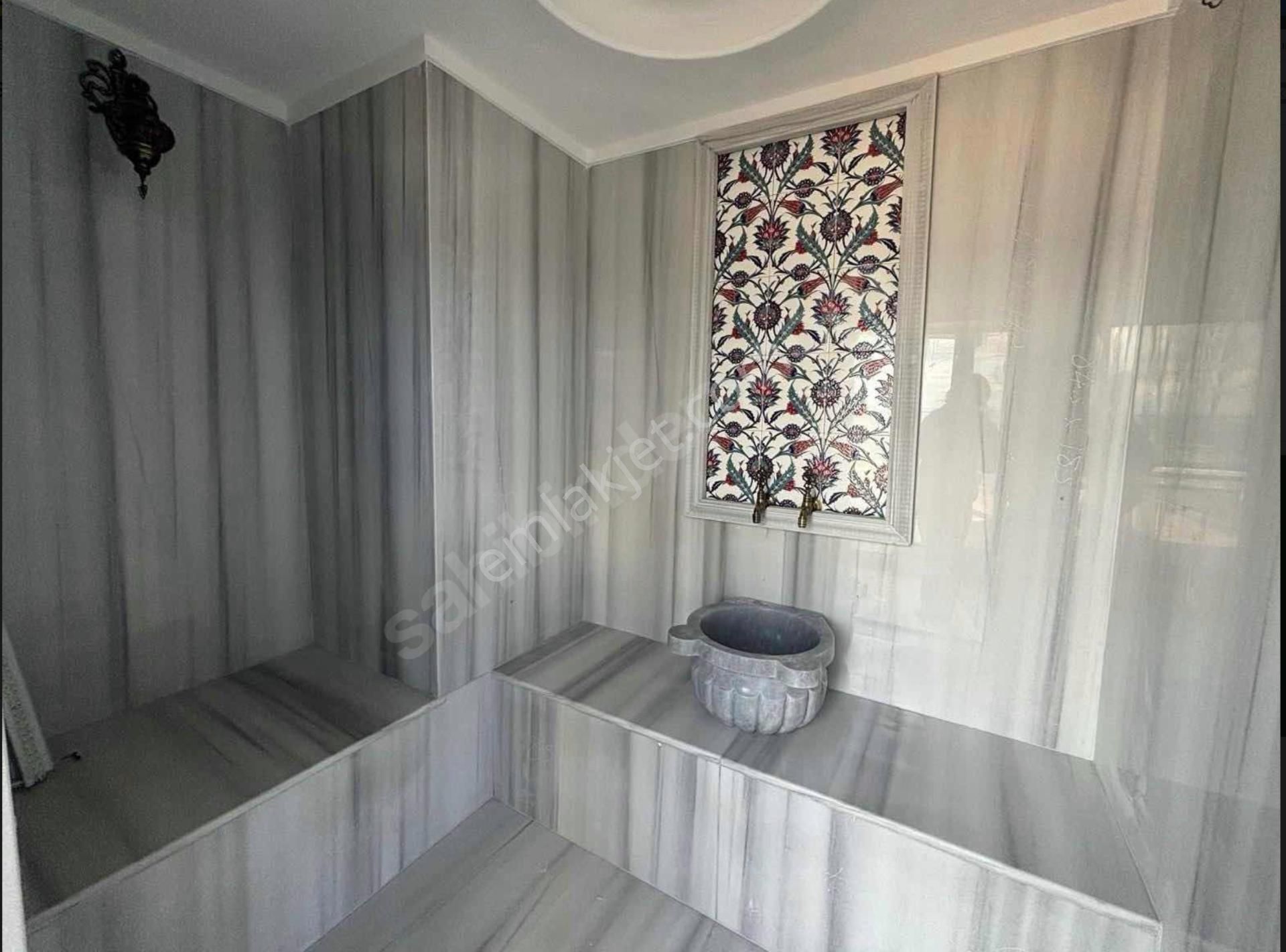 Turgut Özal Mah Lıfe Garden2 Sit 4+1 Lüks Havuz Hamam Saunalı - Görsel 9