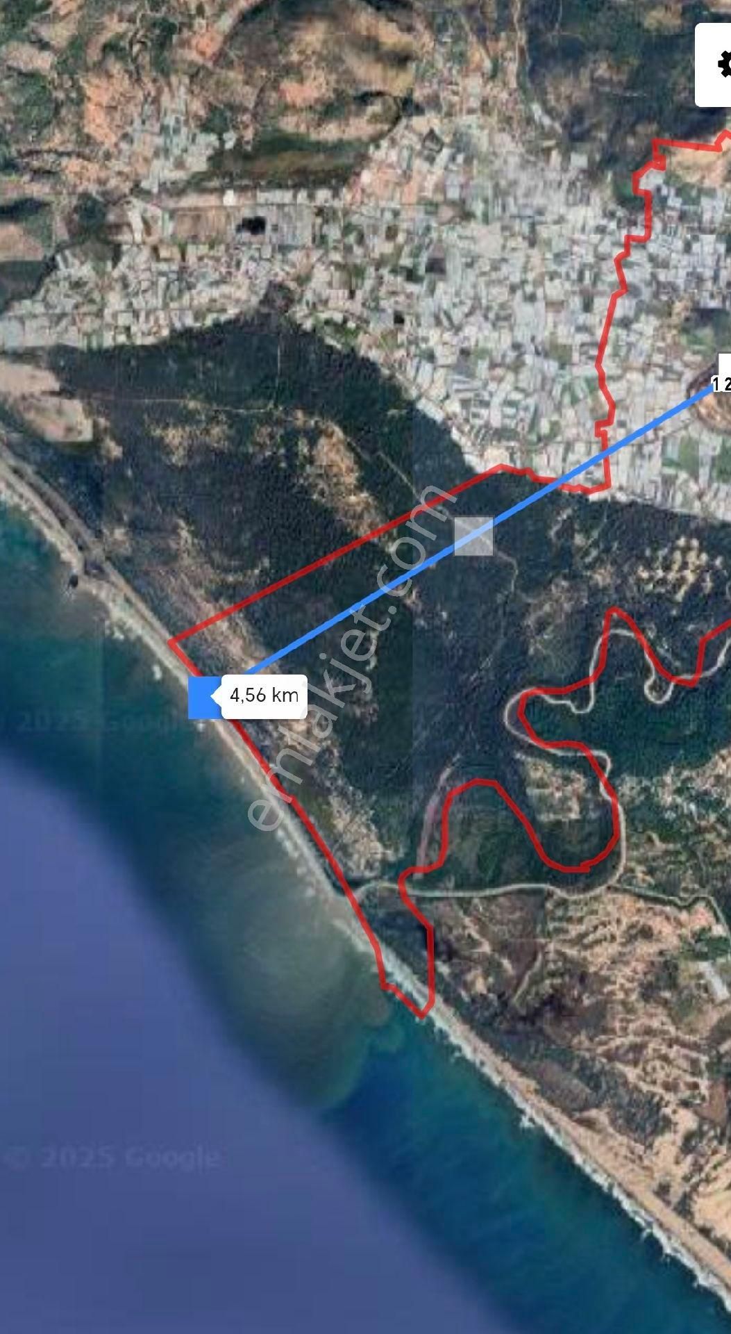 Muğla/seydikemer Kumluova Mah. 700 M² Satılık Arsa - Görsel 7
