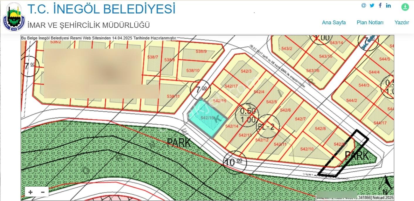 Ulucan'dan İnegöl Akhisar'da Mükemmel Köşe Arsa - Görsel 4
