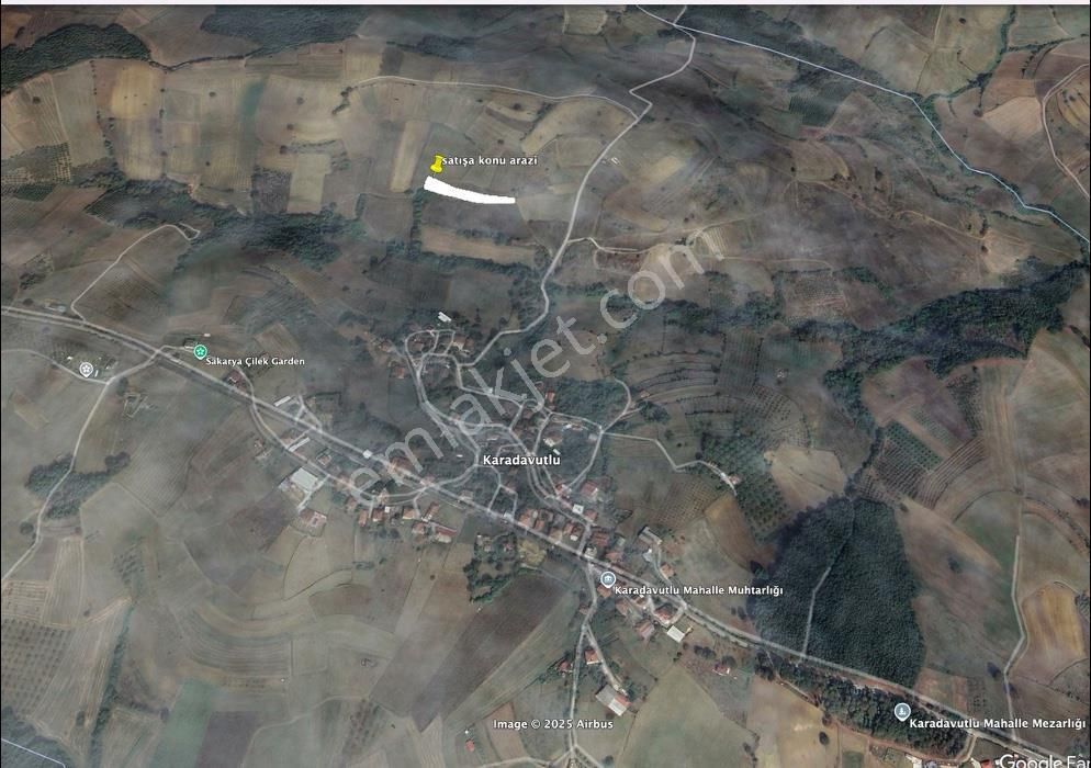 Adapazarı Karadavutlu Mh Satılık Müstakil Tapulu Tarla - Görsel 3