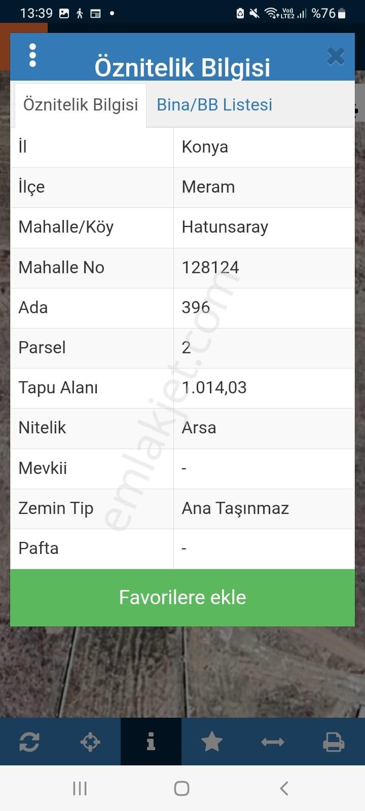 Arsa Pişman Olmamak İçin Acele Edin Hatunsaray Yolu Üzeri