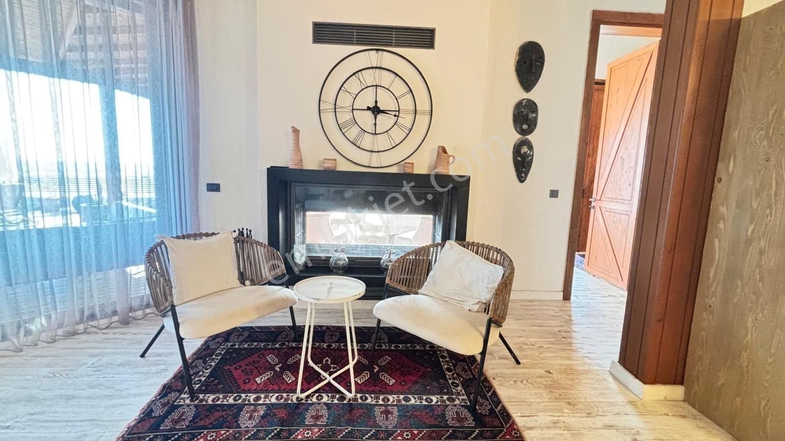 Çökertme Sahilinde Tam Müstakil 3+1 Özel Havuzlu Taş Villa Ve Arsası - Görsel 12