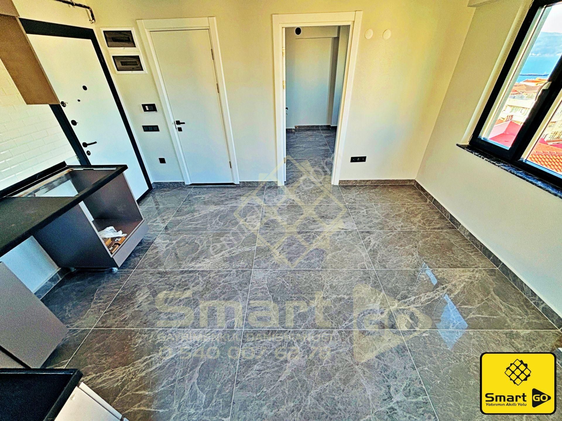 Hacıyusuf'ta 1+1 Deniz Manzaralı Eşyalı Kiralık Daire - Görsel 16