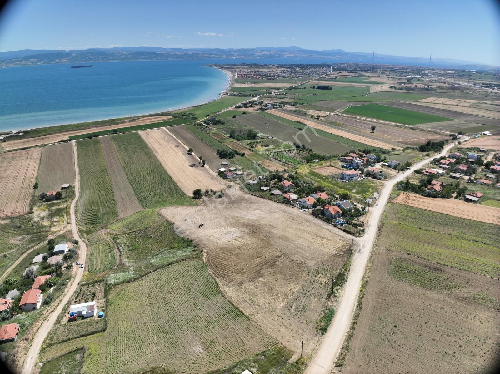 Çanakkale Gelibolu 420 Mt Deniz Manzaralı Arsa - Görsel 11