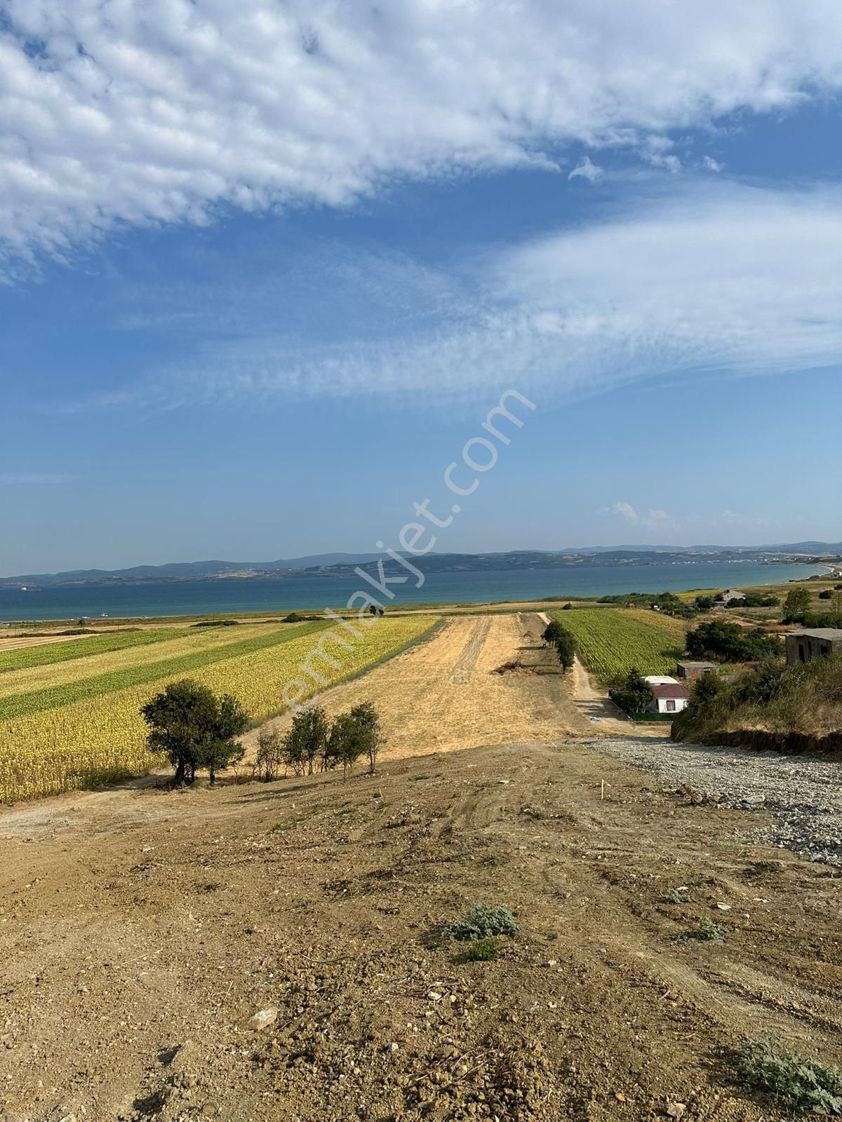 Çanakkale Gelibolu 420 Mt Deniz Manzaralı Arsa - Görsel 10