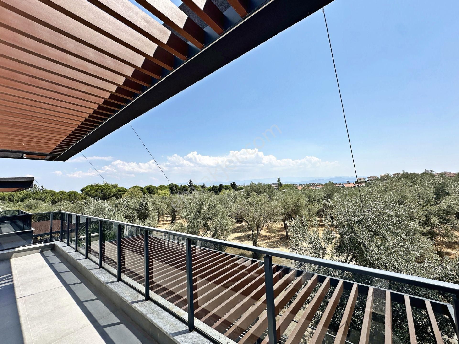 Herkes Bu Villayı Konuşuyor !! Bölgede Tek ! Güre'nin Eşsiz Doğasında 455 M² Brüt 5+1 Satılık Villa - Görsel 18