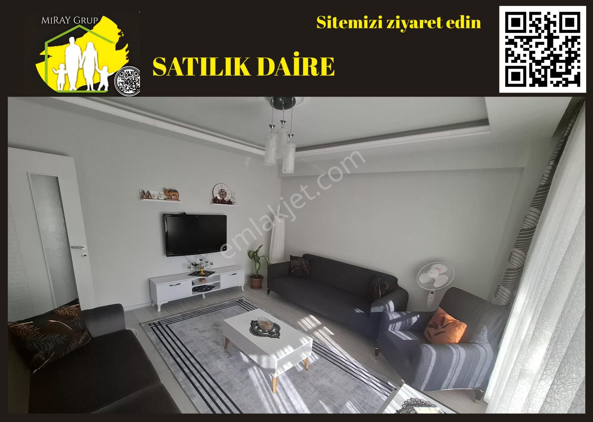 Miray Gayrimenkul Bandırma 100. Yıl Mah.satılık Daire Yüksek Girirşli 2+1 73m² -2 Yaşında