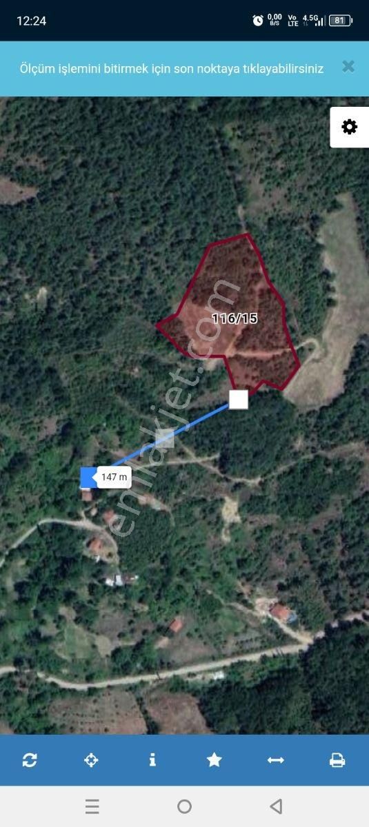 --- Yatırımlık Tarla! Geyve Güney Mahallesi'nde 9.782 M² - Görsel 3